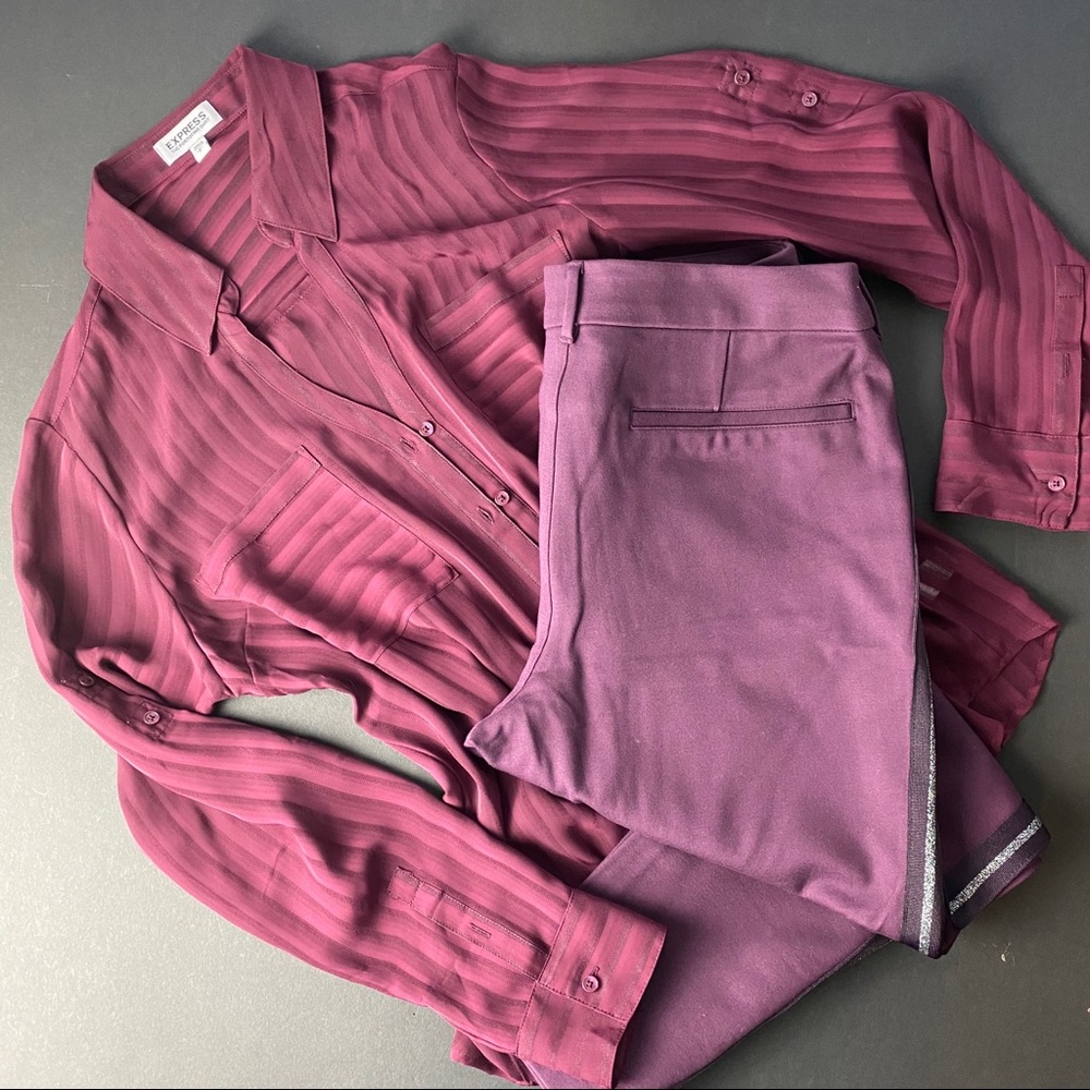 Plum Old Navy Pixie pants